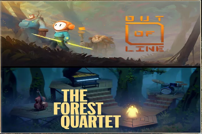 Купить Бесплатная раздача Out of line и The Forest Quartet в Epic Games Store steam ключ