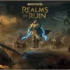 Обложка игры Warhammer Age of Sigmar: Realms of Ruin с главным героем, который готовится к бою