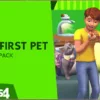 Обложка дополнения The Sims 4 My First Pet Stuff